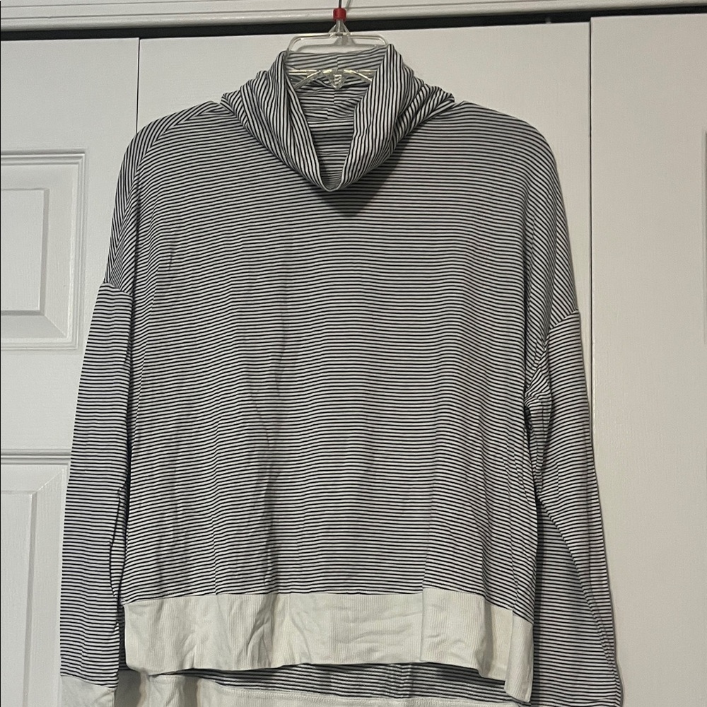 Ann Taylor LOFT Striped Tunic Top